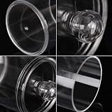 Tbestmax 3 Pack Small Qtip Jar Apothecary Jar Clear Makeup Organizer 10 Oz view 4