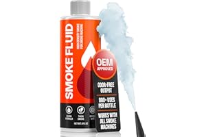 FORTIVO [OEM Quality] Smoke Fluid Solution for Automotive Leak Detection – 800+ Uses, Works with All Smoke Machines for EVAP, Vacuum, Fuel, Intake, Exhaust, Turbo & Superchargers, High-Density - 8oz