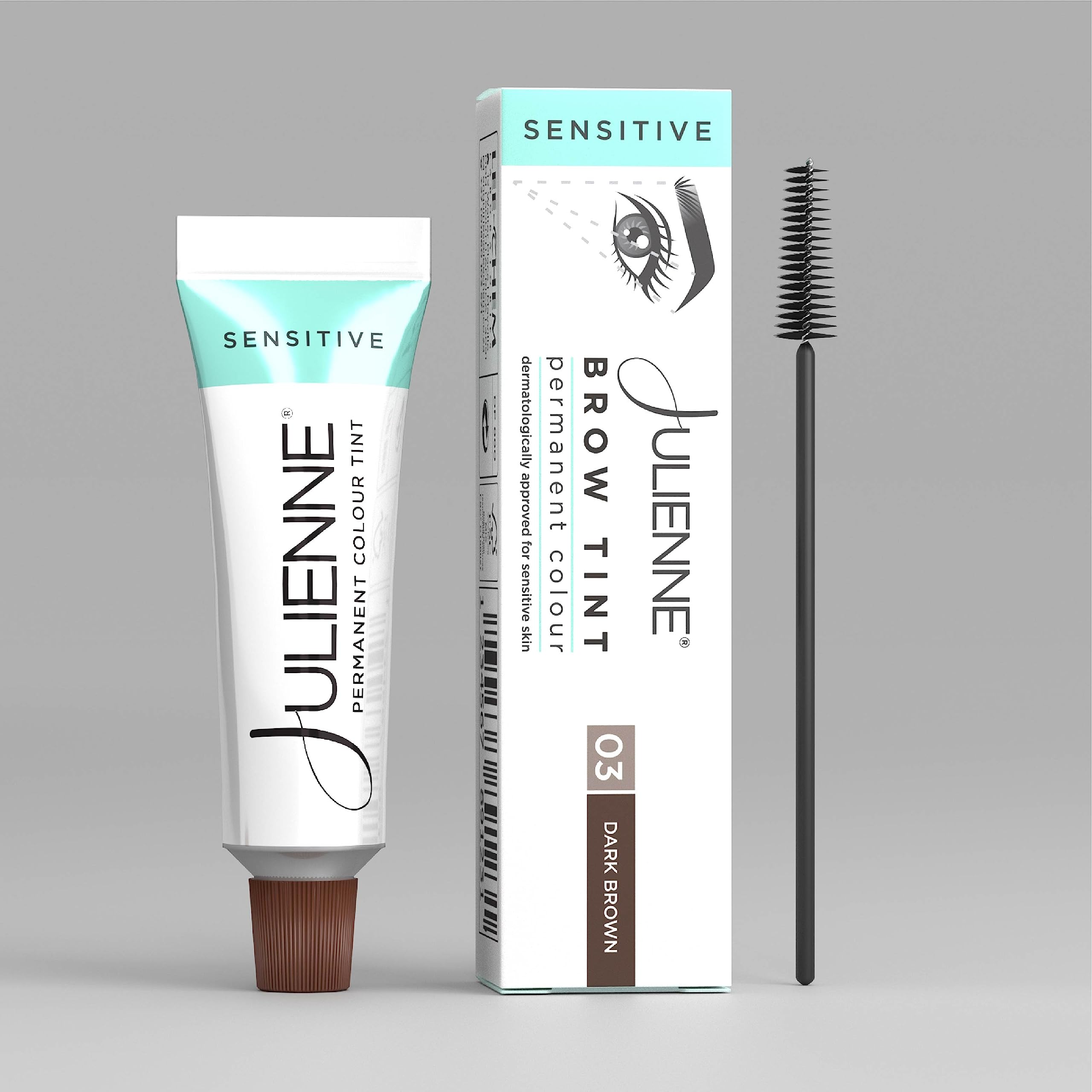 Julienne Sensitive Brow Tint 15ml (Dark Brown)