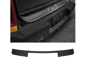 Ecarzo Rear Bumper Protector for 2025 2024 2023 2022 2021 Bronco Sport Accessories Trim Cover Scratch Resistant Trunk Door Entry Guards (Not for Bronco Sport Big Bend/Badlands)
