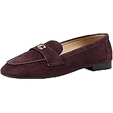 Coach Womens Sculpted C Loafer in Suede