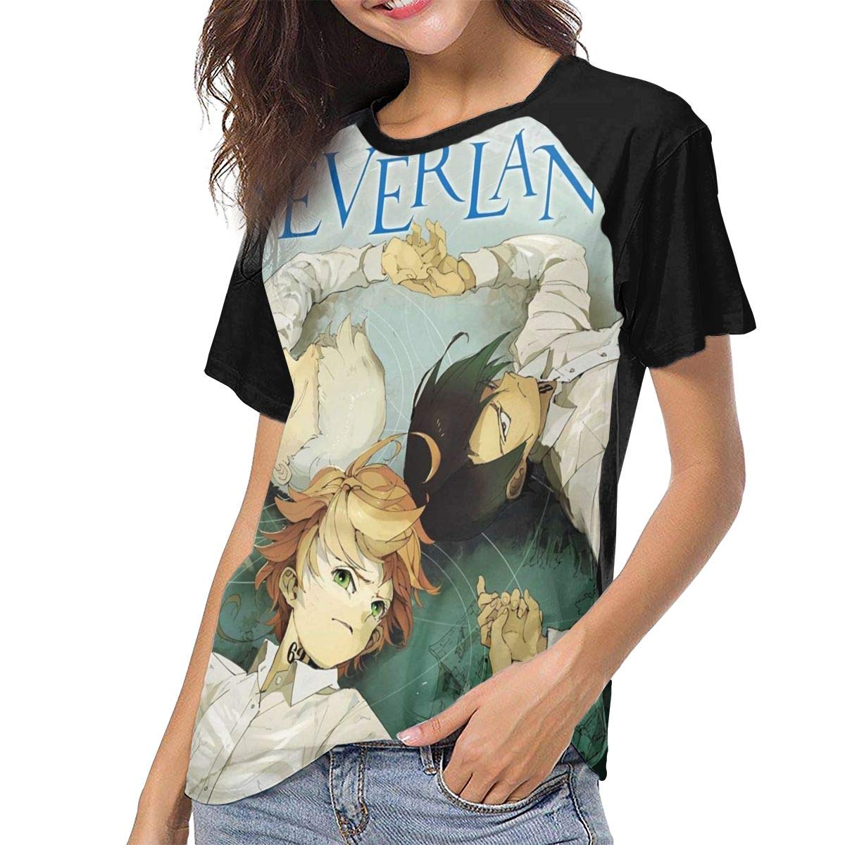 The Promised Neverland Women Interesting Short Sleeves T Shirt