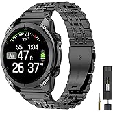 20mm Stainless Steel Watch Bands Compatible with Garmin Fenix 8 AMOLED-43mm/Fenix 7S/ 7S pro/ 6S/ 6S Pro/ 5S/ 5S Plus,Metal Quick-Fit Strap for Descent Mk3/Mk3i 43mm/Mk2s/epix Pro/Approach S70 42mm