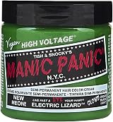 Manic Panic Electric Lizard Semi Permanent Hair Dye 118ml Neon Green