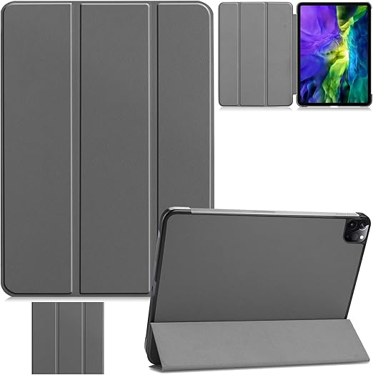 Amazon Com New Ipad Pro 11 Inch 2020 Case Artyond Smart Stand Case With Auto Sleep Wake Support Apple Pencil Pairing Charging Magnetic Tri Fold Slim Case For New Ipad Pro 11 2020 2nd