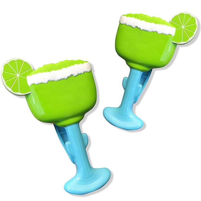 Boca Clips Badetuch-Klammern, Margaritaglas