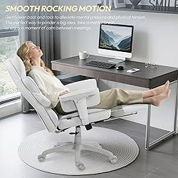 Dowinx Big and Tall Office Chair with Pocket Spring