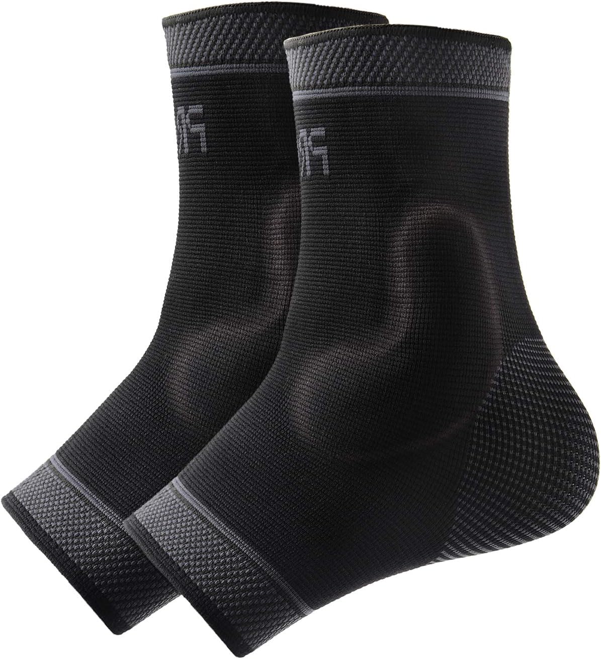 Protle Foot Socks Ankle Brace Compression Support Sleeve with Silicone Gel - Boosts Recovery from Joint Pain, Sprain, Plantar Fasciitis, Heel Spur, Achilles tendonitis