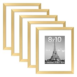 upsimples 8x10 Picture Frame Set of 5, Display