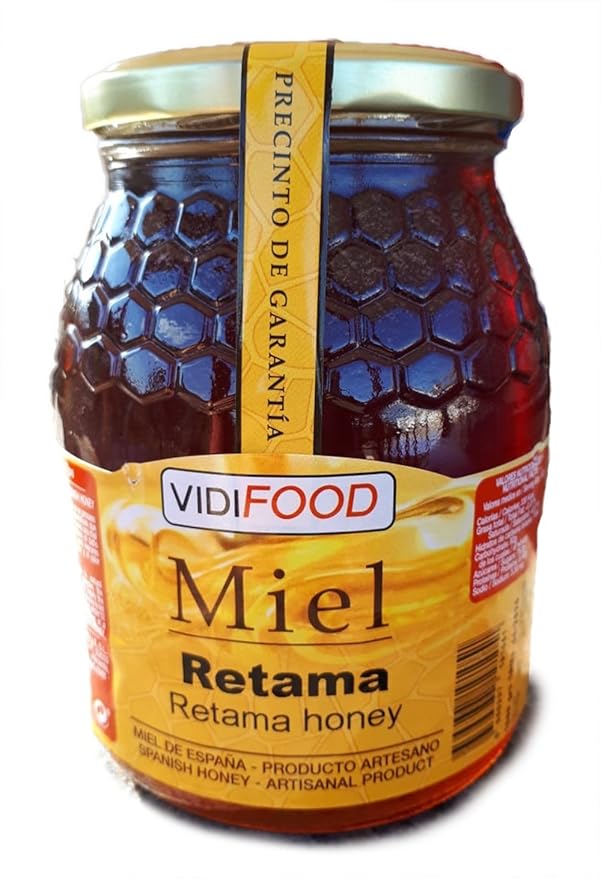 Miel de Retama - 1kg - Producida en España - Alta Calidad ...