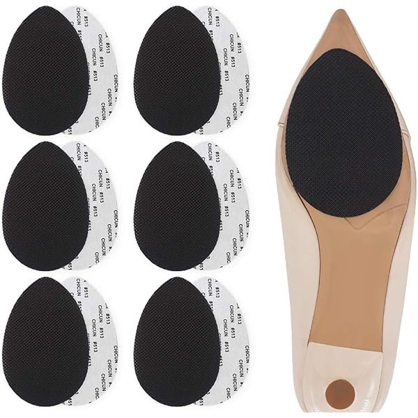 heels with rubber sole