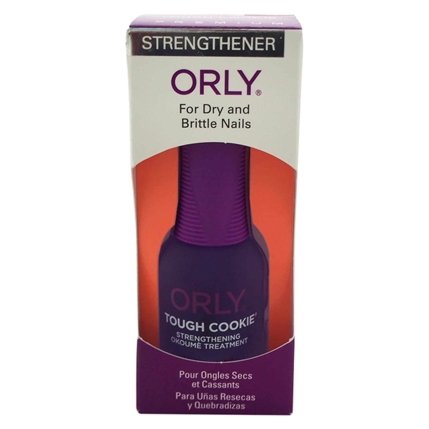 Orly Tough Cookie Nail Growth Treatment, 0.6 Ounce : Nail Growth Formula Treatments : Beauty