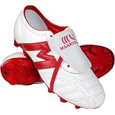 Manriquez Soccer Cleats, Firm Ground, Genuine Leather, Lightweight, Classic Style, Made in Mexico