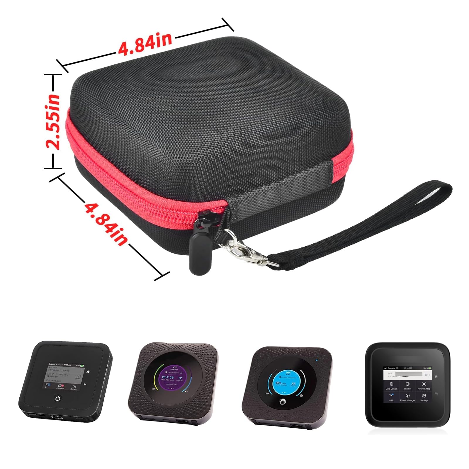 Tasche Compatible With NETGEAR Nighthawk M1 M2 M5 5G/6G Mobile Hotspot WiFi Router. Portable