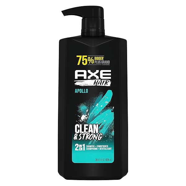 AXE 2-IN-1 SHAMPOO & CONDITIONER FOR CLEAN &...