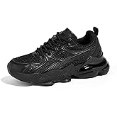 LUCKY STEP Women's Air Cushion Running Shoes Athletic Tennis Sneakers Lightweight Sports Mesh Gym Jogging Workout Walking Shoes