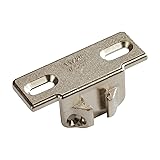 Blum1-1/2-inch Overlay Edge-mount Mounting Plate