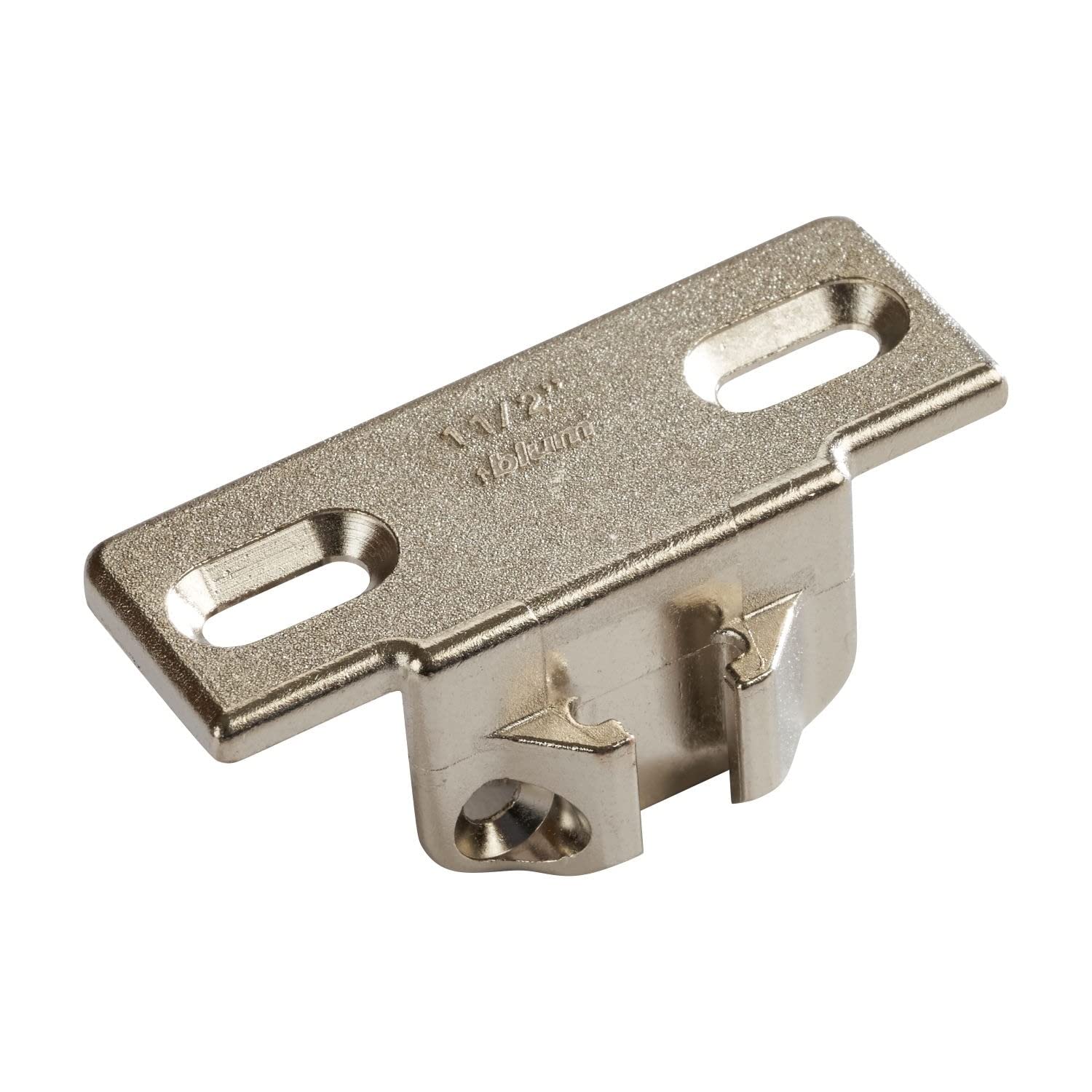 Blum1-1/2-inch Overlay Edge-mount Mounting Plate