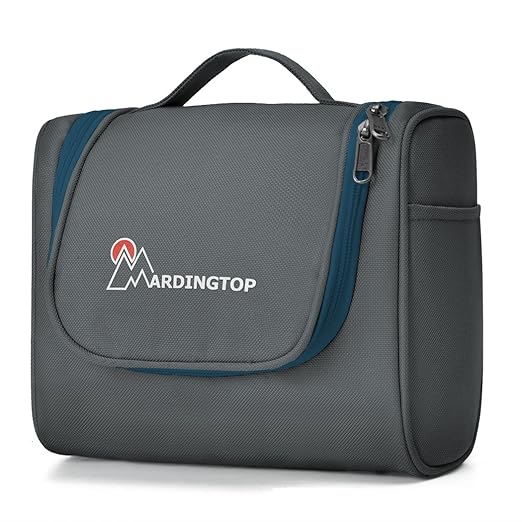 Mountaintop Toiletry Bags, Hanging Toiletry Kit For Men & Women Beauty