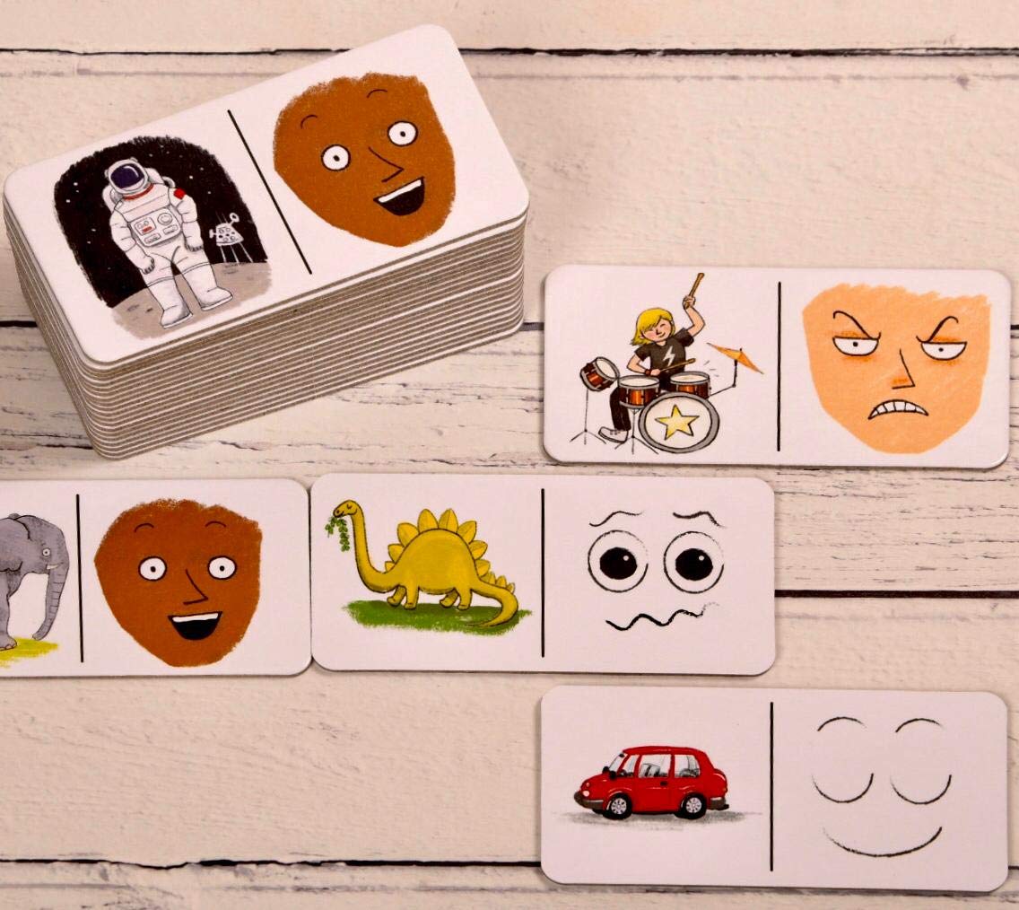 Learn Well Talk About Emotions Dominoes