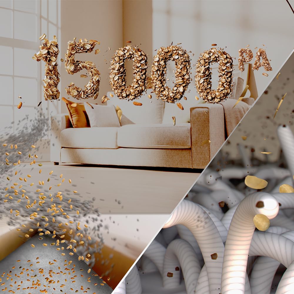 Cecotec Saugroboter mit Wischfunktion mit selbstentleerender Basis und IA Conga X70, Saugmotor, 15000 Pa, 4-in-1-Basis, Lasertechnologie, rotierende Mops, Seitenbürste, App und Bluethooth 6