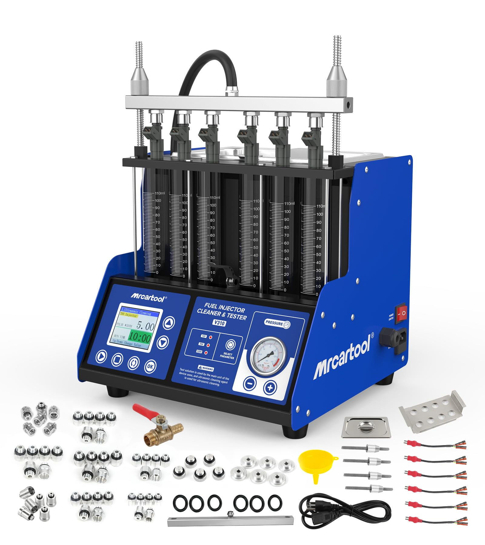 MR CARTOOL V310 Fuel Injector Cleaner Tester