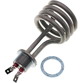 MacMaxe 110V, 800W Heating Element and Gasket &ndash; Compatible Replacement for Rancilio Silvia Espresso Machine (#4335893531)