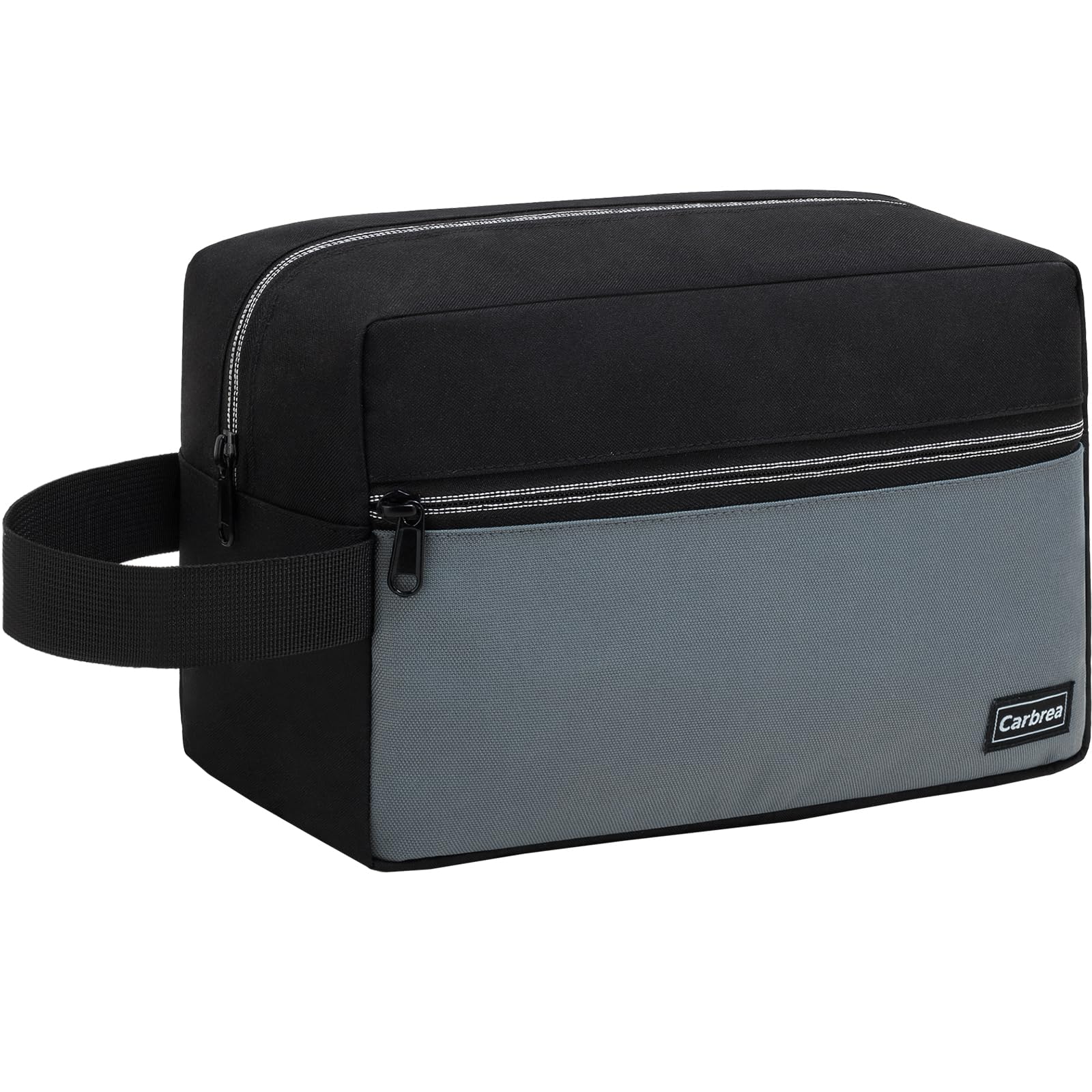 Photo 1 of Carbrea Travel Toiletry Bag - Large Toiletry Bag for Men Skincare Bag Doop Kit for Toiletries Accessories Gifts - Black