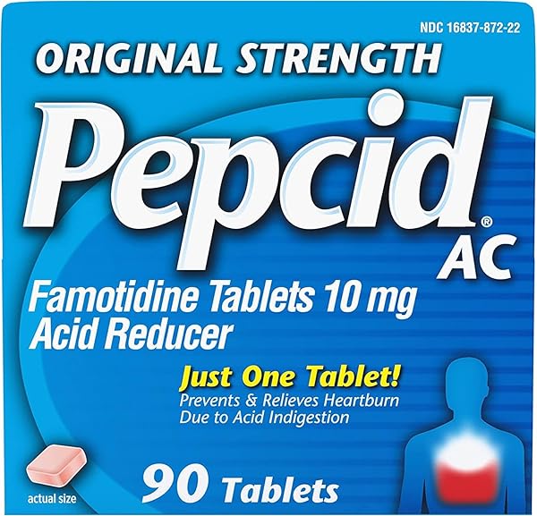 ORIGINAL STRENGTH PEPCID AC TABLETS, 90 COUNT
