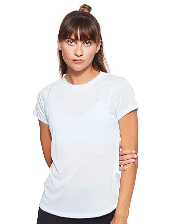 magliette under armour donna blu