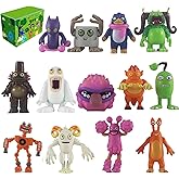 KRSEUB Singing Monsters Toys Mini Action Figure Playset, 13pcs | Wubbox,Toe,Jammer, Birthday Gift For 6+ Years Old Boys &amp; Girls