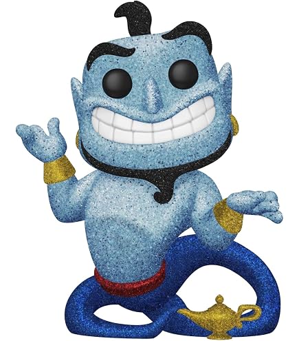 Amazon.com: Funko Genie with Lamp (Hot Topic Diamond Exc) Pop