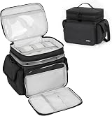 LEFOR·Z Large Sewing Box Organizer for Thread Needles Tools Black view 8