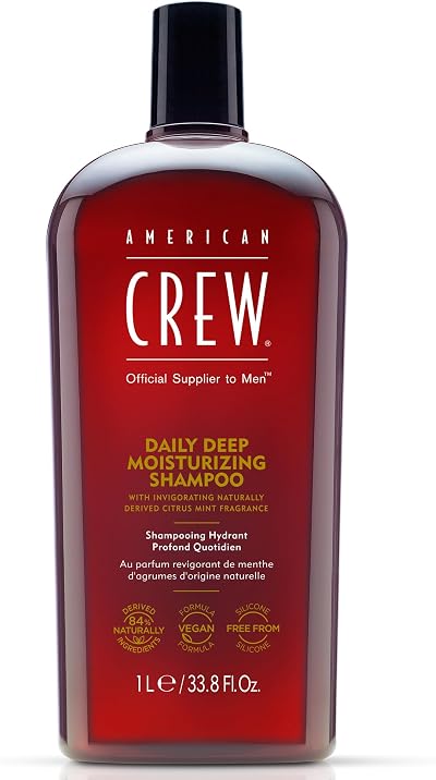 American Crew Daily Moisturising Shampoo 1000ml for All Hair Types
