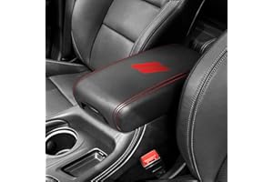 REMOCH Center Console Armrest Cover for Dodge Durango Accessories 2026 2025 2024-2021 Seat Console Box Cover Leather Protecto