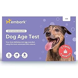 Embark Dog Age Test Kit - Estimates Age and