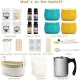 Amorxiao 8 Pcs Scented Candles Gift Set Soy Wax in Iron Tin, Travel Size view 2