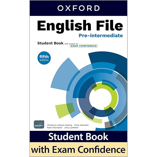 English file 5th edition pre-intermediate; student's book with