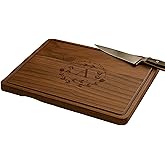 Personalized Engraved Monogram Cutting Board, Customized Wedding Gifts for Couples and Parents, Custom Initials or Name Cutting Board Mom Gift Ideas for Anniversary, Engagement, Housewarming
