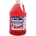 Snappy Bubble Gum Sno Cone Syrup, 1 Gallon (128 ounces) Size, Ready to Use For Snow Cone Machines, Flavored Syrup for Shaved Ice, 14 Snow Cone Flavor Options
