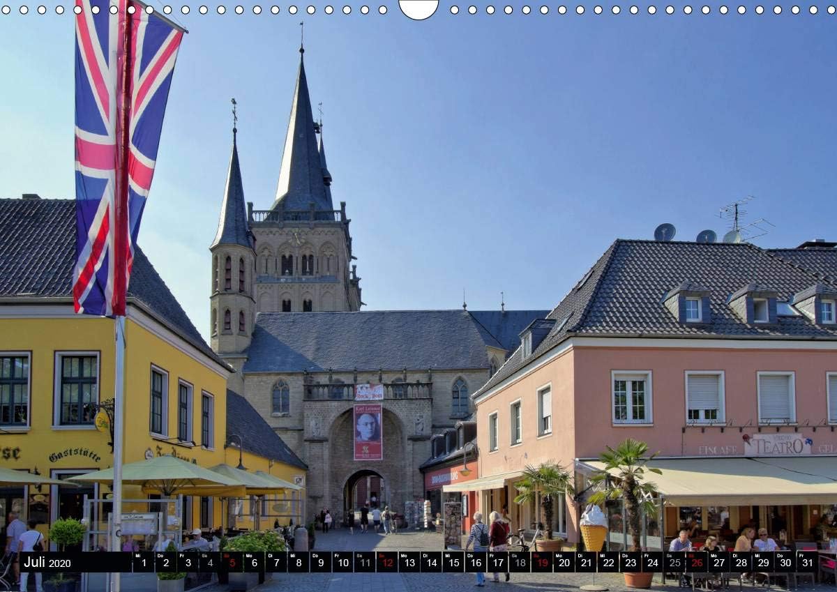 Amazon Com Historisches Xanten Wandkalender 2020 Din A3 Quer