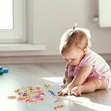 FANTESI 33 pcs Magnetic Fishing Game Wooden Ocean Animals Educational Toys view 7