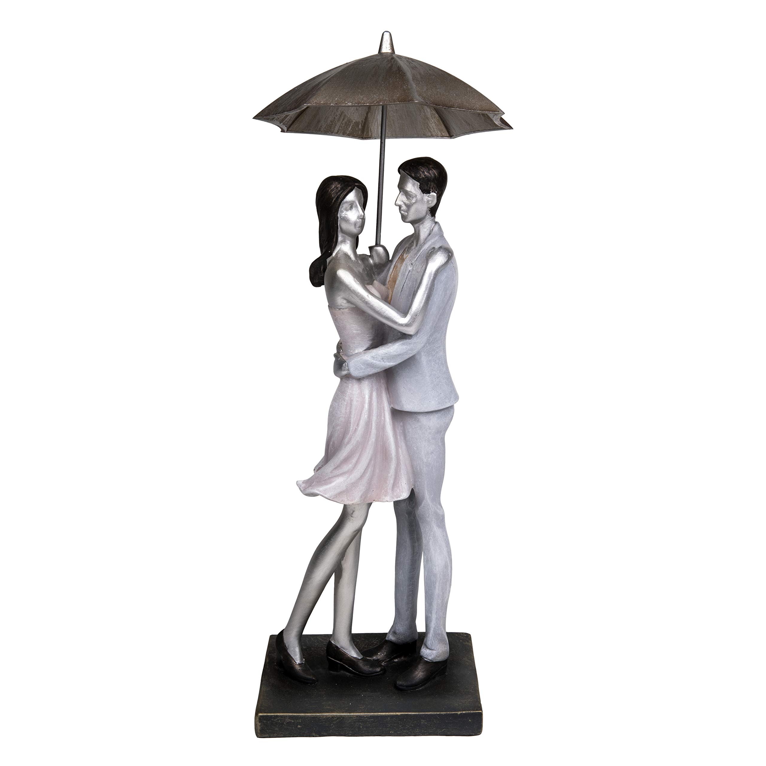 Maturi Summer of Love Couple Embrace with Umbrella