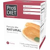 ProtiDIET High Protein Pancake Mix - Naturally Flavored - 7 ct | 15g Protein with Fiber, Single-Serve, Low Sugar, Low Carb Breakfast, Easy Preparation Protein Pancake Mix Packets