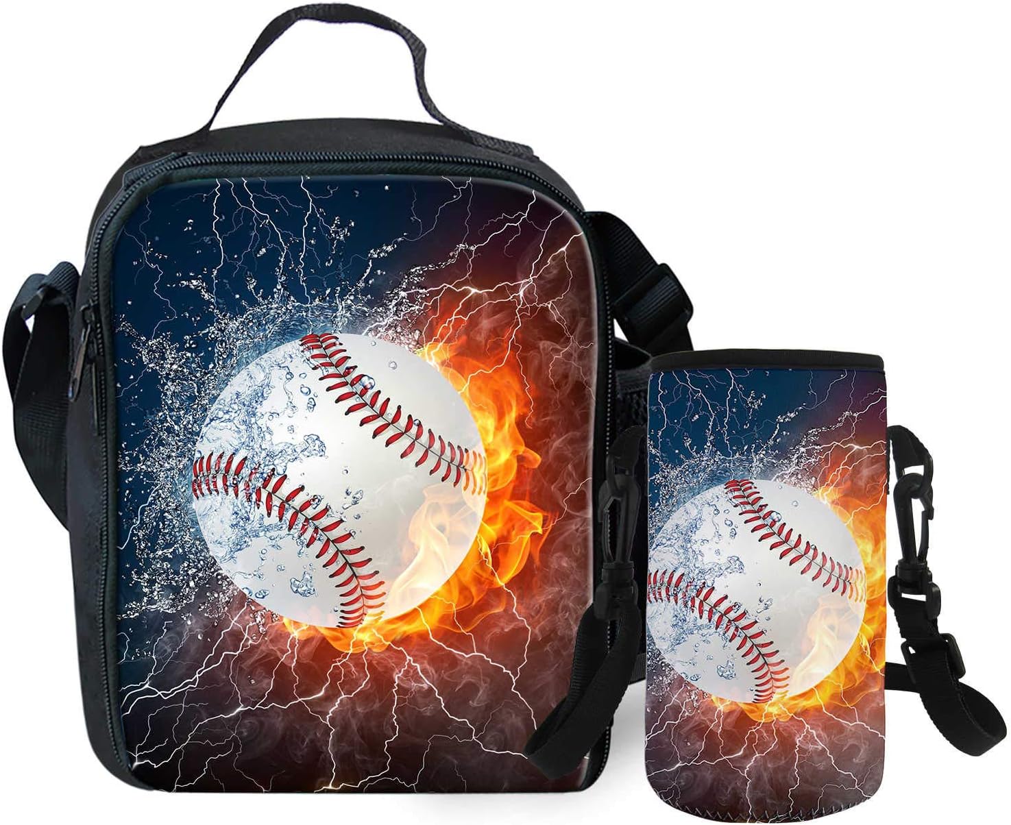 childrens lunch bag with bottle holder