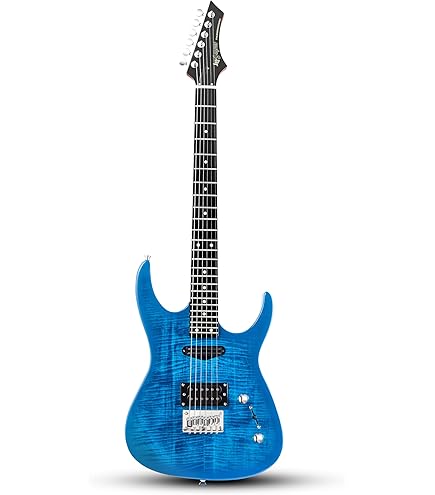 Amazon.com: Leo Jaymz Electric Guitar Monsoon Deluxe Series