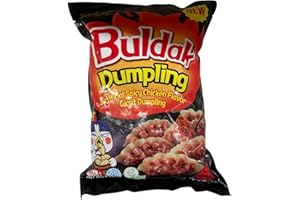 ZOD Samyang Buldak Dumpling Artifical Spicy Chicken Flavor Giant Dumpling Rich of Protein Food Vegan - 24oz (pack of 1)