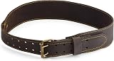 OX Pro 3 inch Tool Belt Oil-Tanned Leather Size Small Medium Blue view 1