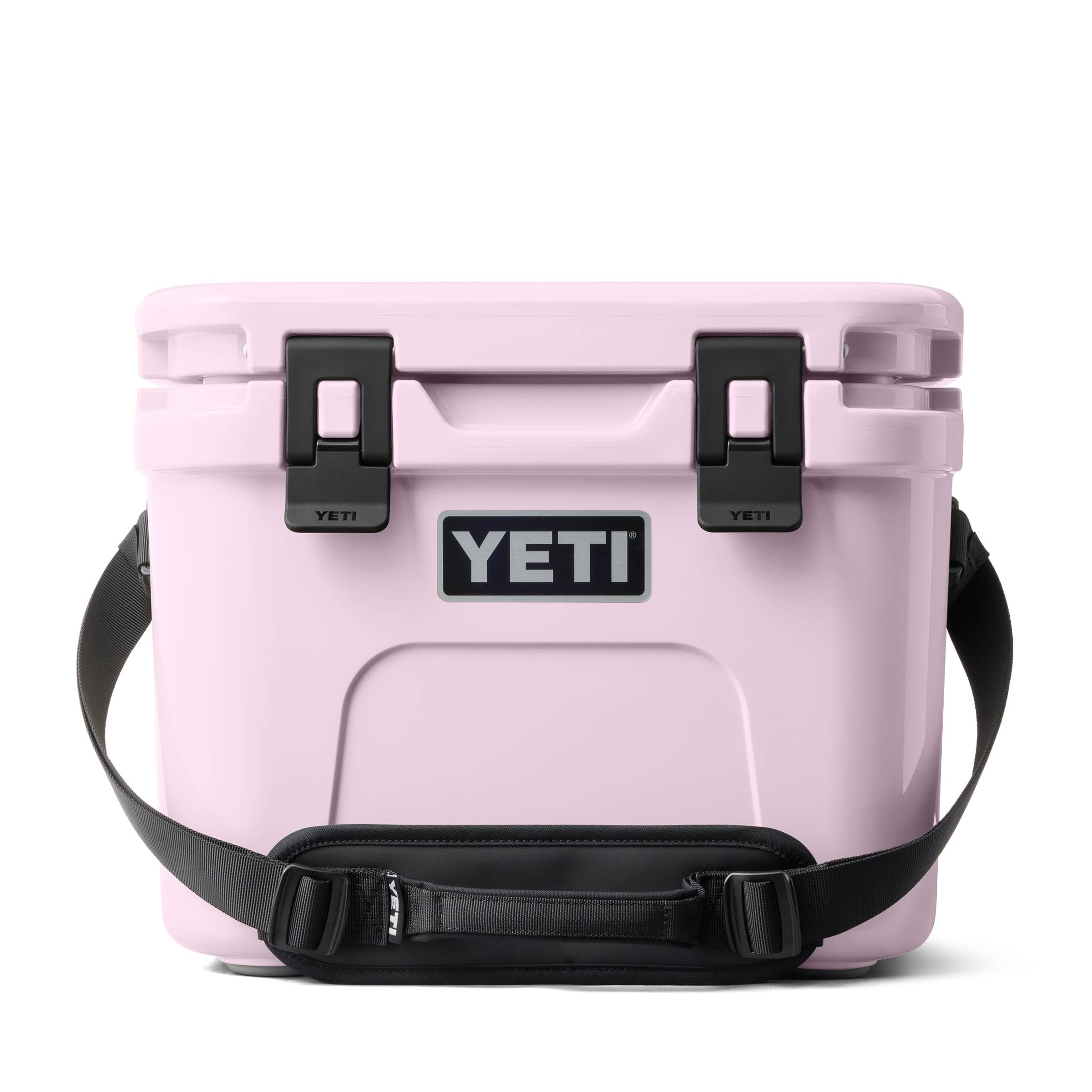 YETI Roadie 15 Hard Cooler with DoubleDuty Shoulder Strap, Cherry Blossom Image