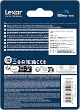 Lexar 256GB SDXC UHS-I 800x Blue Series SD Card 120MB/s Read 45MB/s Write view 7